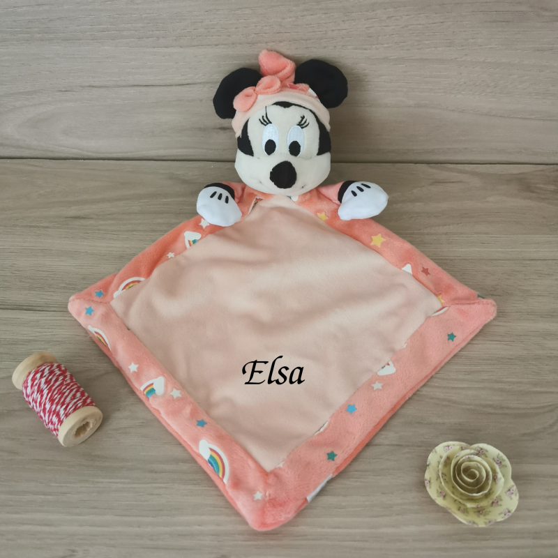  minnie souris luminescent rose 22 cm 